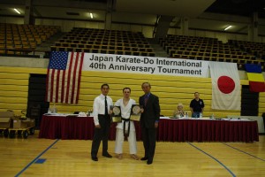Sensei Yokota and Consul General Namiki