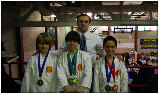 KI Martial Arts Kids Sync 9, 10 & 11yr-old medals