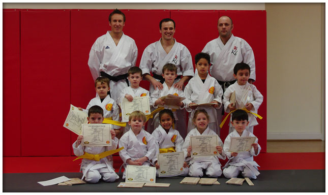 KI Martial Arts - Tiny Tigers Belt Promotion Feb, 2010